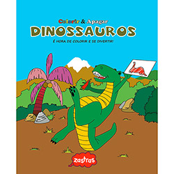 Livro - Dinossauros: Colorir & Apagar é bom? Vale a pena?