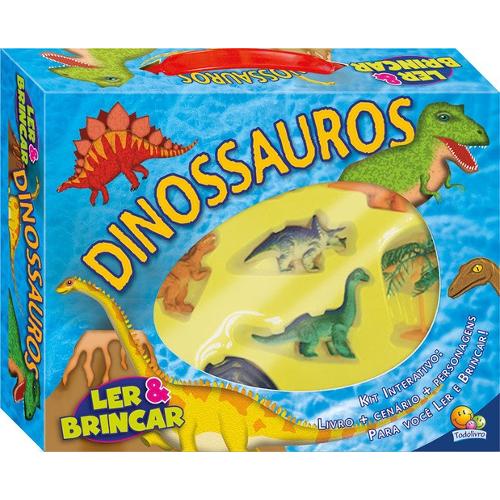 Livro - Dinossauros - Ler e Brincar é bom? Vale a pena?
