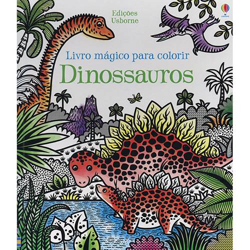 Livro - Dinossauros: Livro Mágico para Colorir é bom? Vale a pena?