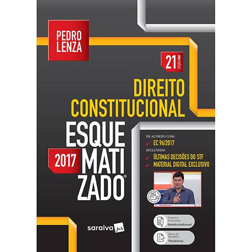Livro - Direito Constitucional Esquematizado 2017 é bom? Vale a pena?