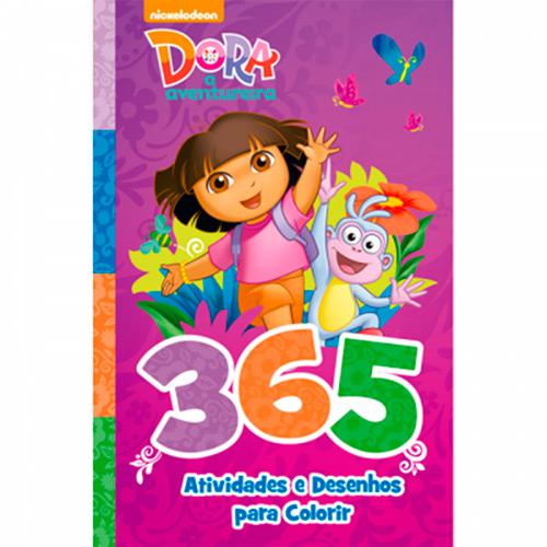 Livro - Dora a Aventureira: 365 Atividades e Desenhos para Colorir é bom? Vale a pena?