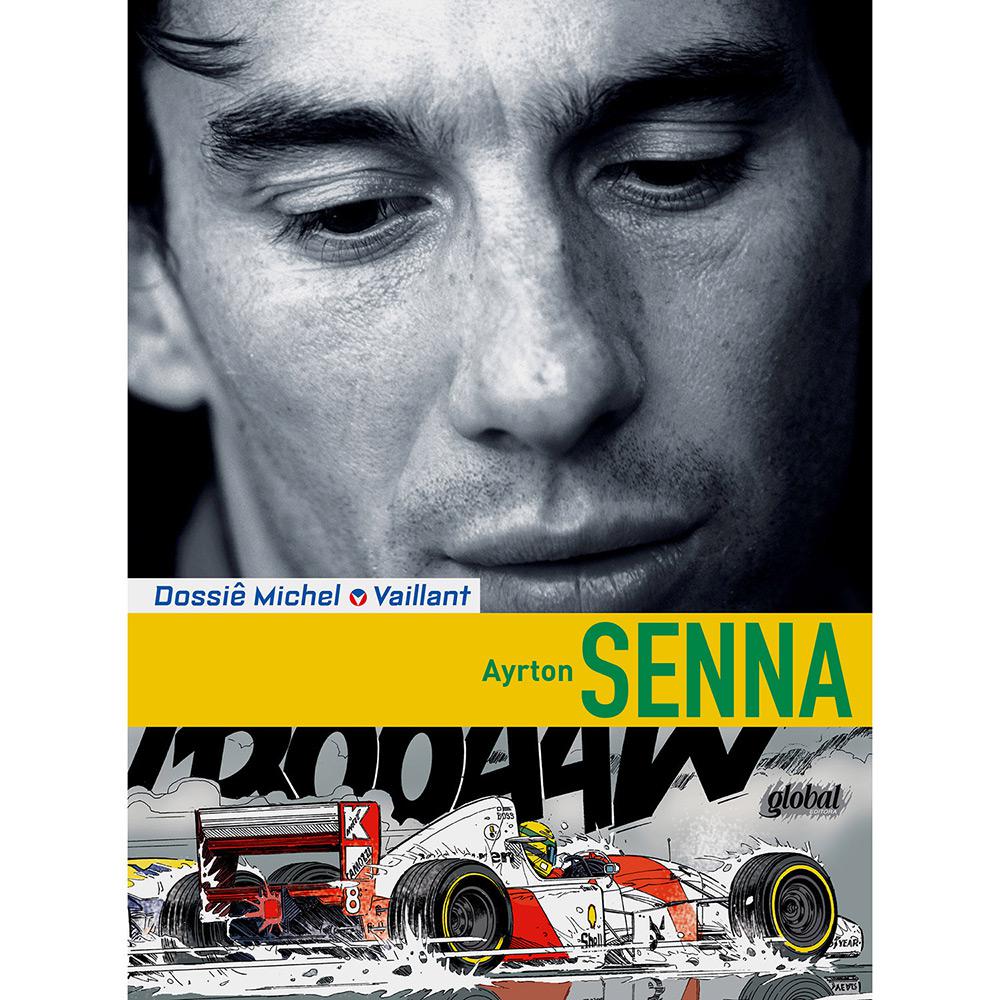 Livro - Dossiê Michel Vaillant: Ayrton Senna é bom? Vale a pena?