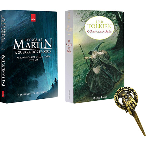 Livro - Encontro dos Clássicos: George R R Martin + Tolkien + Pin Exclusivo é bom? Vale a pena?
