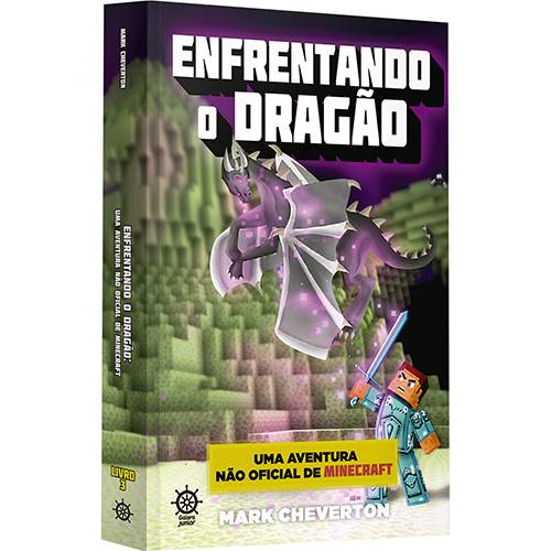 Livro - Enfrentando o Dragão : uma Aventura não Oficial de Minecraft - Vol. 3 é bom? Vale a pena?