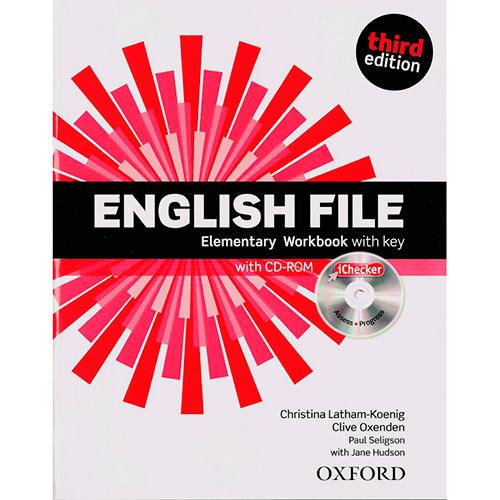 Livro - English File: Elementary WorkBook with Key with CD-ROM é bom? Vale a pena?