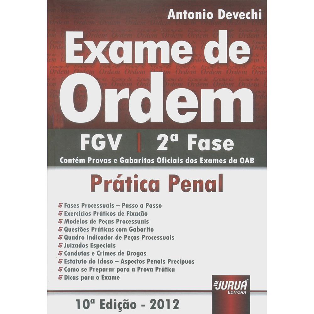 Livro - Exame De Ordem: Prática Penal - FGV - 2ª Fase é bom? Vale a pena?