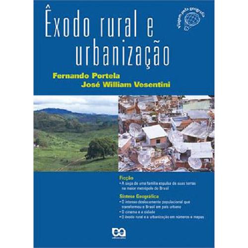 Livro - Êxodo Rural e Urbanização é bom? Vale a pena?