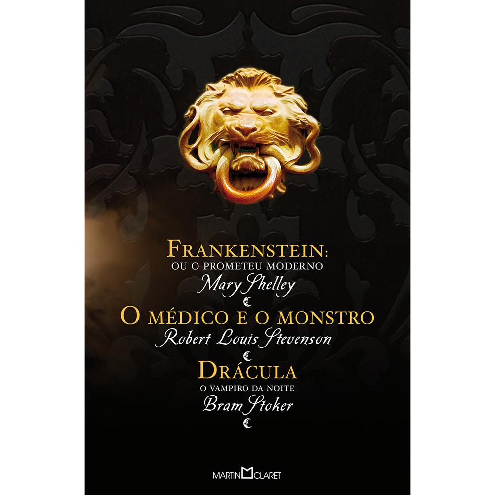 Livro - Frankenstein ou o Prometeu Moderno, O Médico e o Monstro, Drácula é bom? Vale a pena?