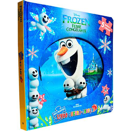 Livro - Frozen Febre Congelante: Meu Primeiro Livro Quebra-cabeças é bom? Vale a pena?