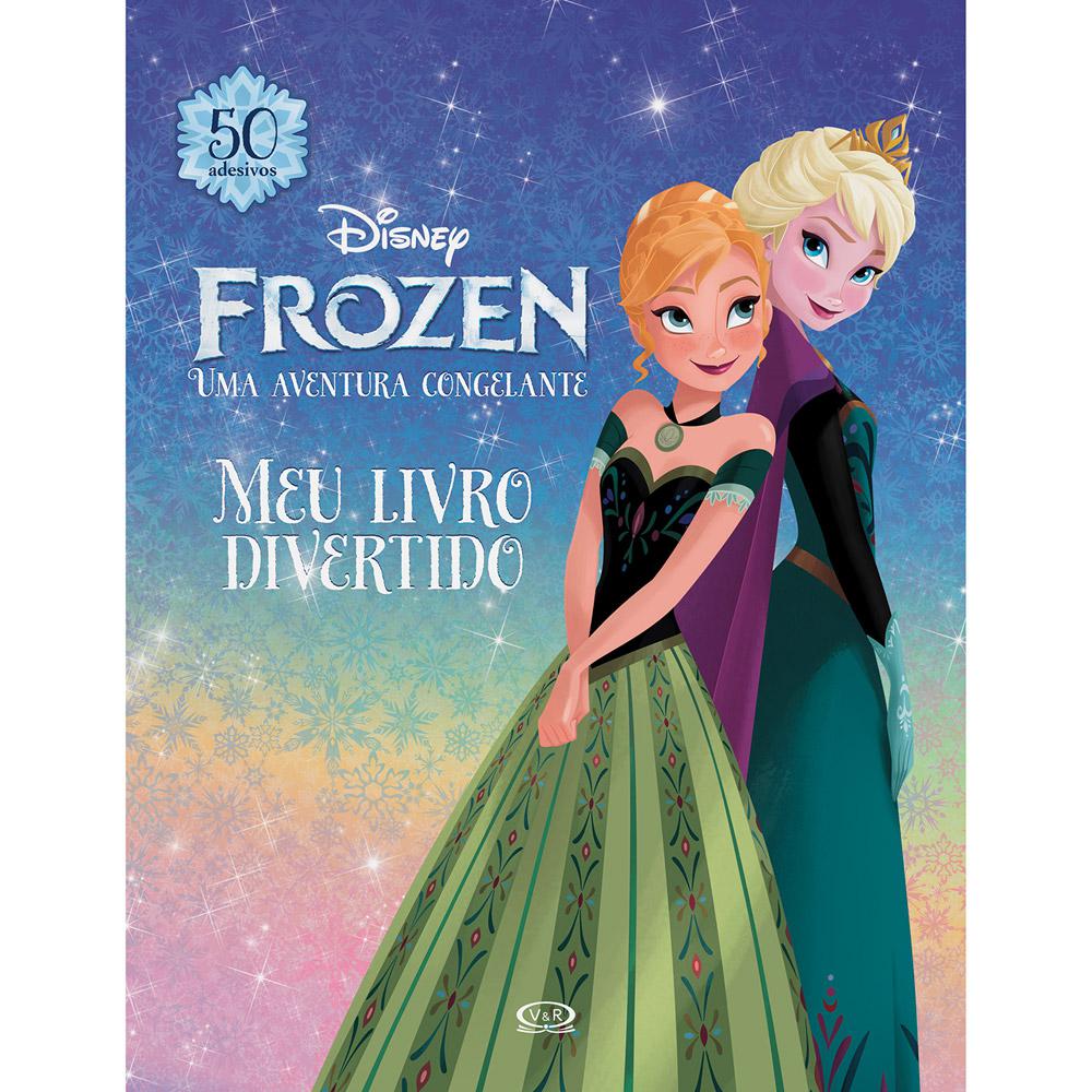 Livro - Frozen, Uma Aventura Congelante: Meu Livro Divertido é bom? Vale a pena?