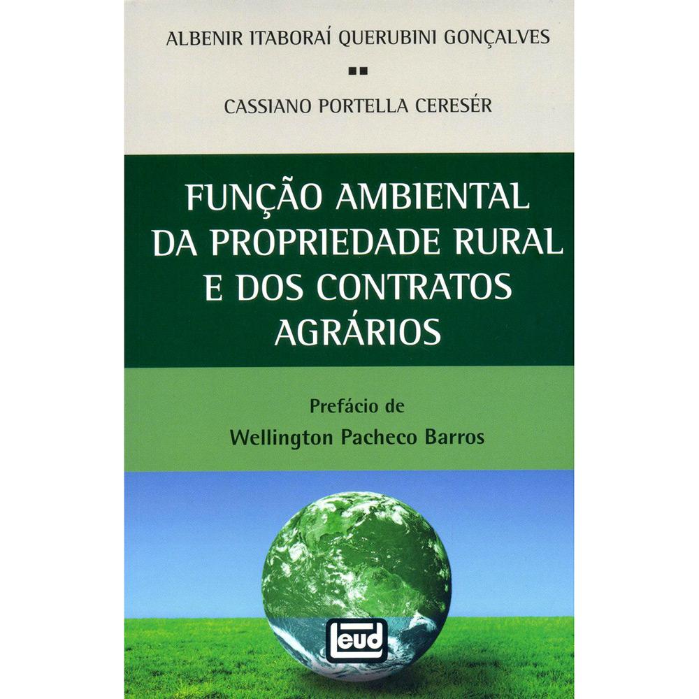 Livro - Função Ambiental da Propriedade Rural e dos Contratos Agrários é bom? Vale a pena?