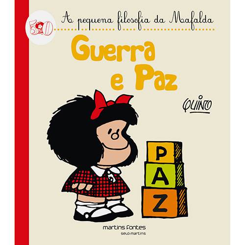 Livro - Guerra e Paz - a Pequena Filosofia da Mafalda é bom? Vale a pena?