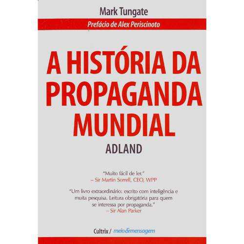 Livro - História da Propaganda Mundial, a - ADLAND é bom? Vale a pena?