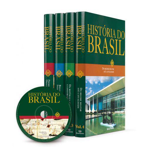 Livro História do Brasil Barsa com 4 Livros e CD Interativo é bom? Vale a pena?