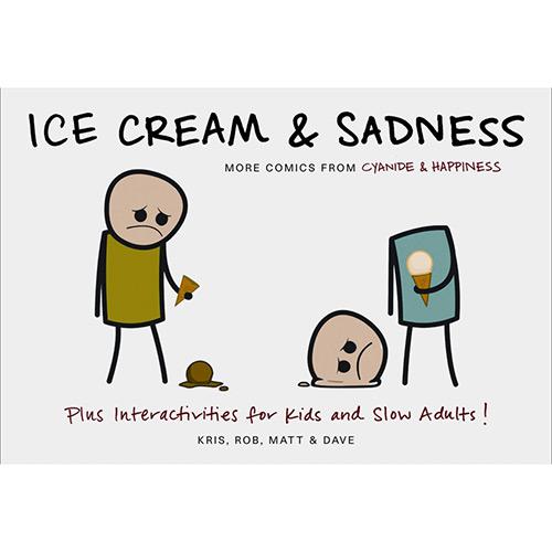 Livro - Ice Cream & Sadness: More Comics From Cyanide & Happiness é bom? Vale a pena?