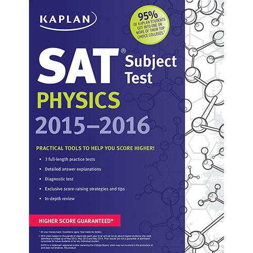 Livro - Kaplan Sat Subject Test Physics - 2015-2016 é bom? Vale a pena?