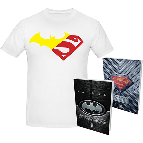 Livro - Kit Batman e Superman com Camiseta G é bom? Vale a pena?