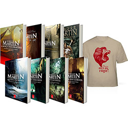 Livro - Kit - Especial Aniversário George R.R. Martin (8 Livros) + Camiseta Lannister é bom? Vale a pena?