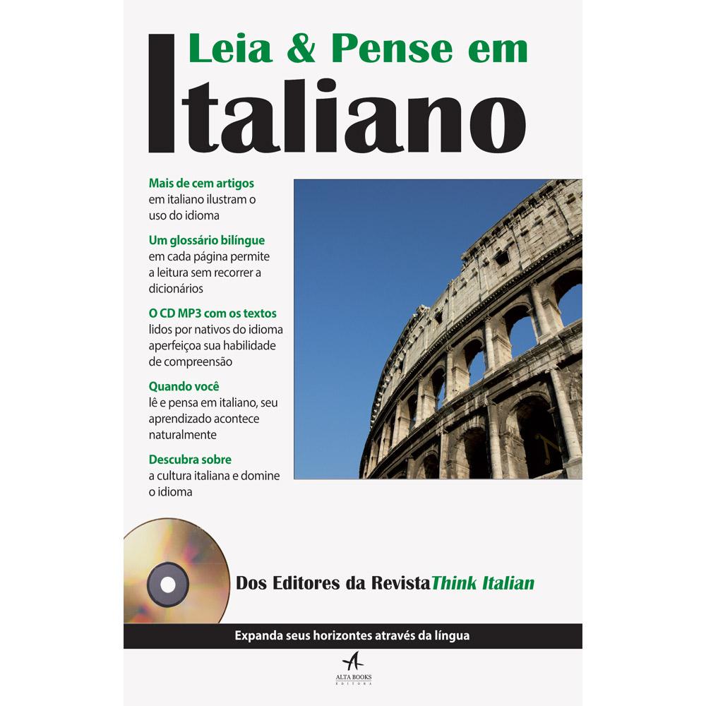 Livro - Leia e Pense em Italiano é bom? Vale a pena?