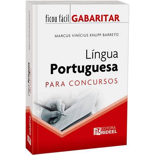 Livro - Língua Portuguesa para Concursos - Coleção Ficou Fácil Gabaritar é bom? Vale a pena?