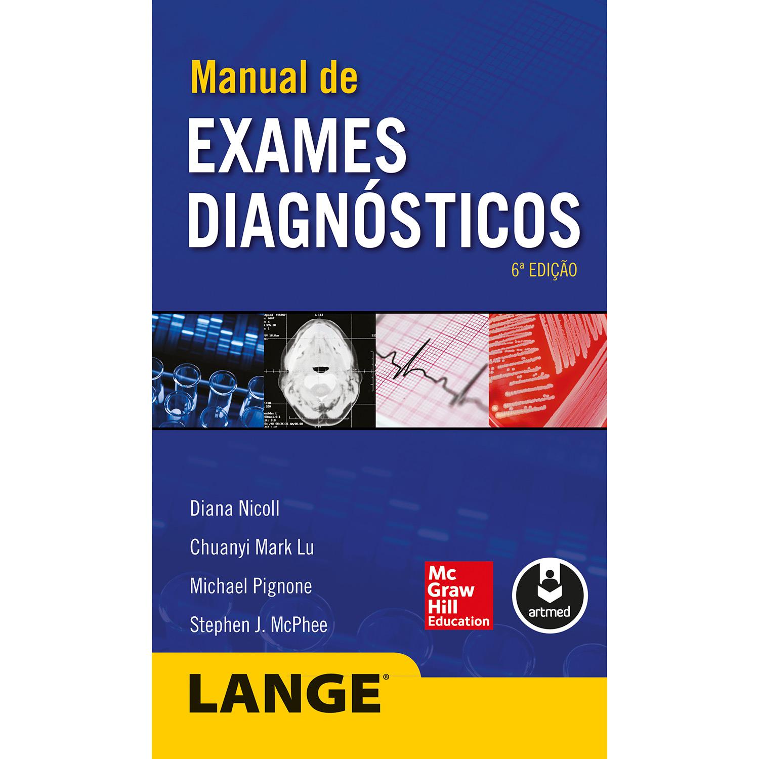 Livro - Manual De Exames Diagnósticos é bom? Vale a pena?
