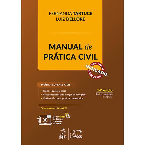Livro - Manual de Prática Civil é bom? Vale a pena?
