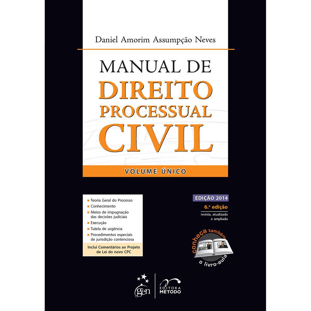Livro - Manual Direito Processual Civil - Volume Único é bom? Vale a pena?