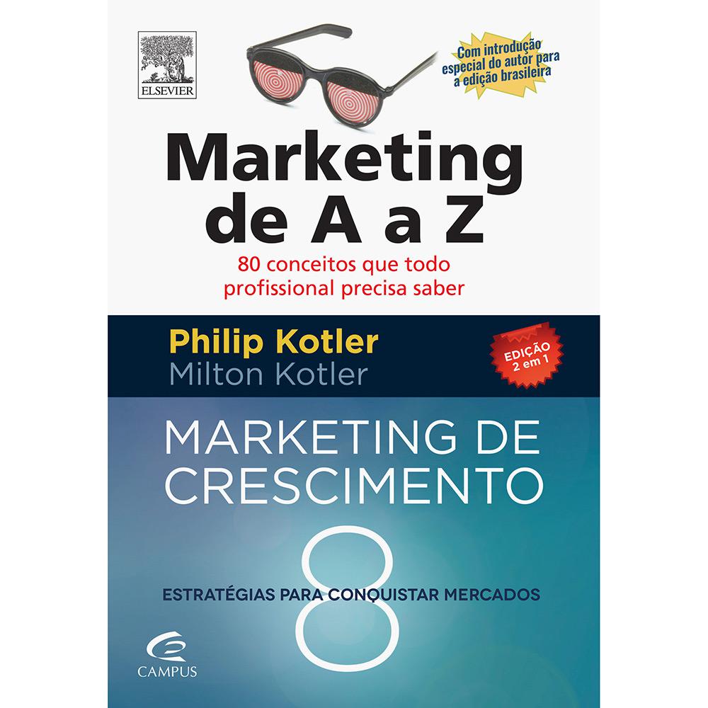 Livro - Marketing de A a Z e Marketing de Crescimento (Edição 2 em 1) é bom? Vale a pena?