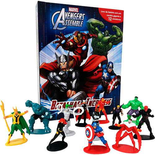 Livro - Marvel Avengers Assemble - Batalhas Incríveis é bom? Vale a pena?