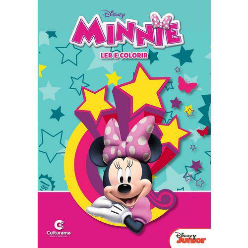 Livro - Médio Ler e Colorir Minnie é bom? Vale a pena?