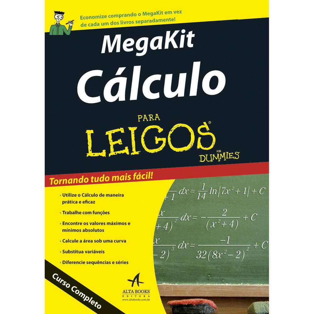 Livro - Megakit Cálculo - Coleção Para Leigos é bom? Vale a pena?