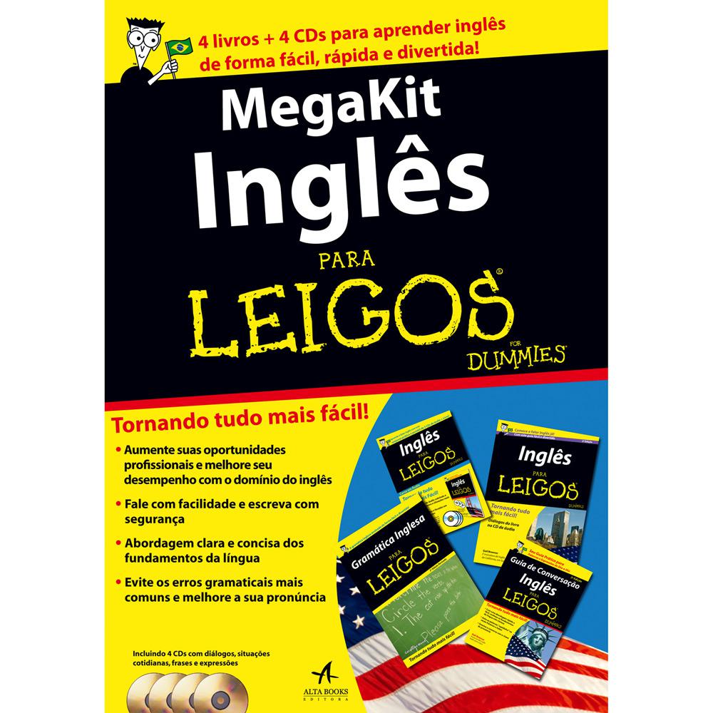 Livro - MegaKit Inglês para Leigos é bom? Vale a pena?