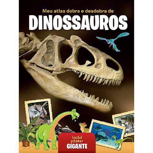Livro - Meu Atlas Dobra e Desdobra de Dinossauros é bom? Vale a pena?