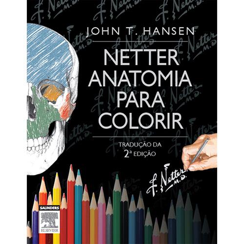 Livro - Netter Anatomia para Colorir é bom? Vale a pena?
