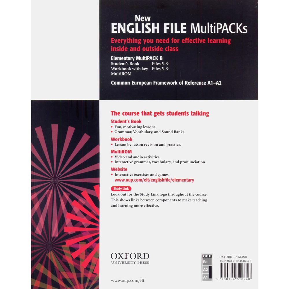 Livro - New English File - Elementary - MultiPACK B é bom? Vale a pena?