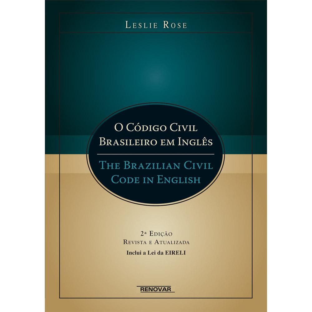 Livro - O Codigo Civil Brasileiro Em Inglês - The Brazilian Civil Code In English é bom? Vale a pena?