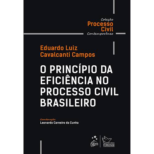 Livro - o Princípio da Eficiência no Processo Civil Brasileiro é bom? Vale a pena?