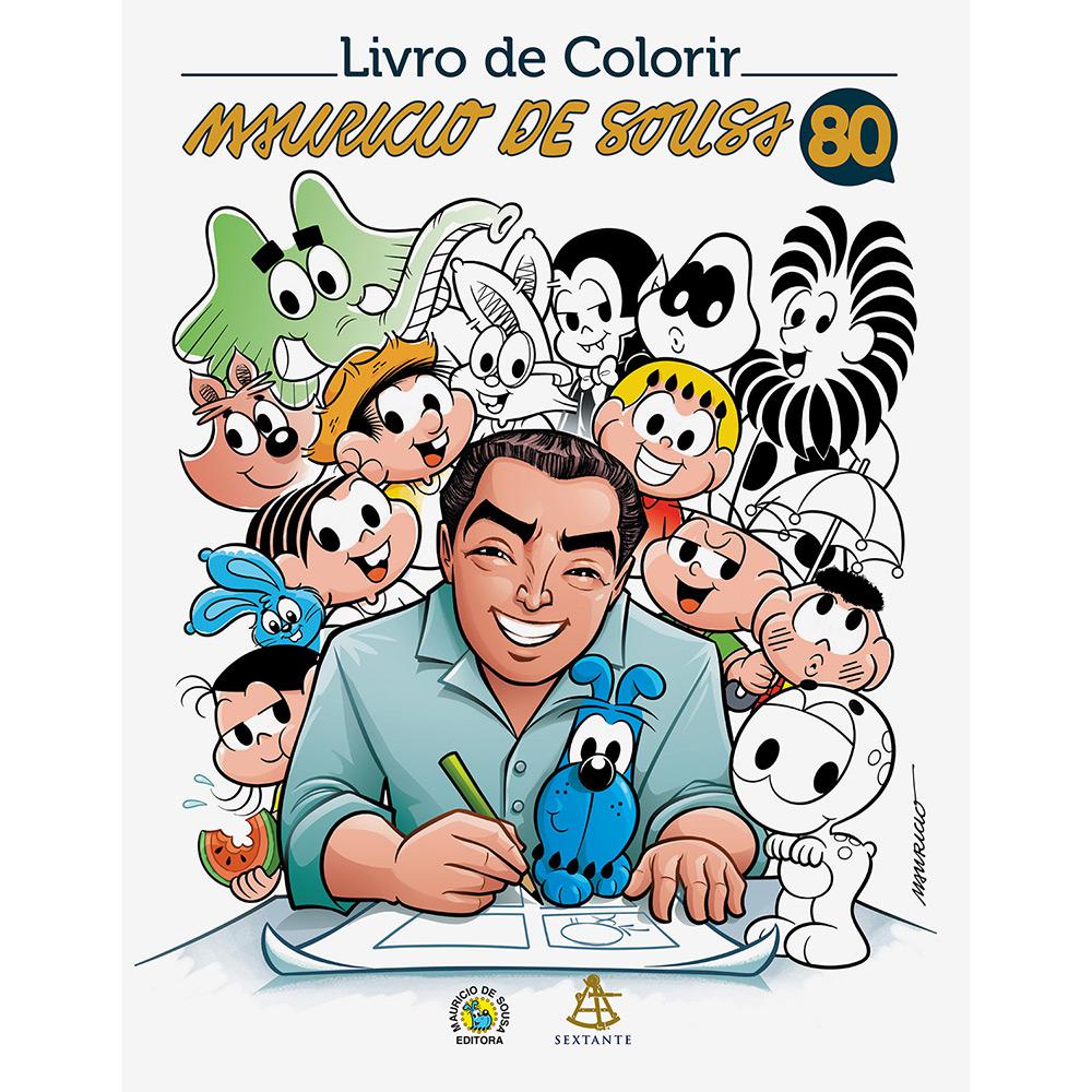 Livro para Colorir - Mauricio de Sousa 80 Anos é bom? Vale a pena?