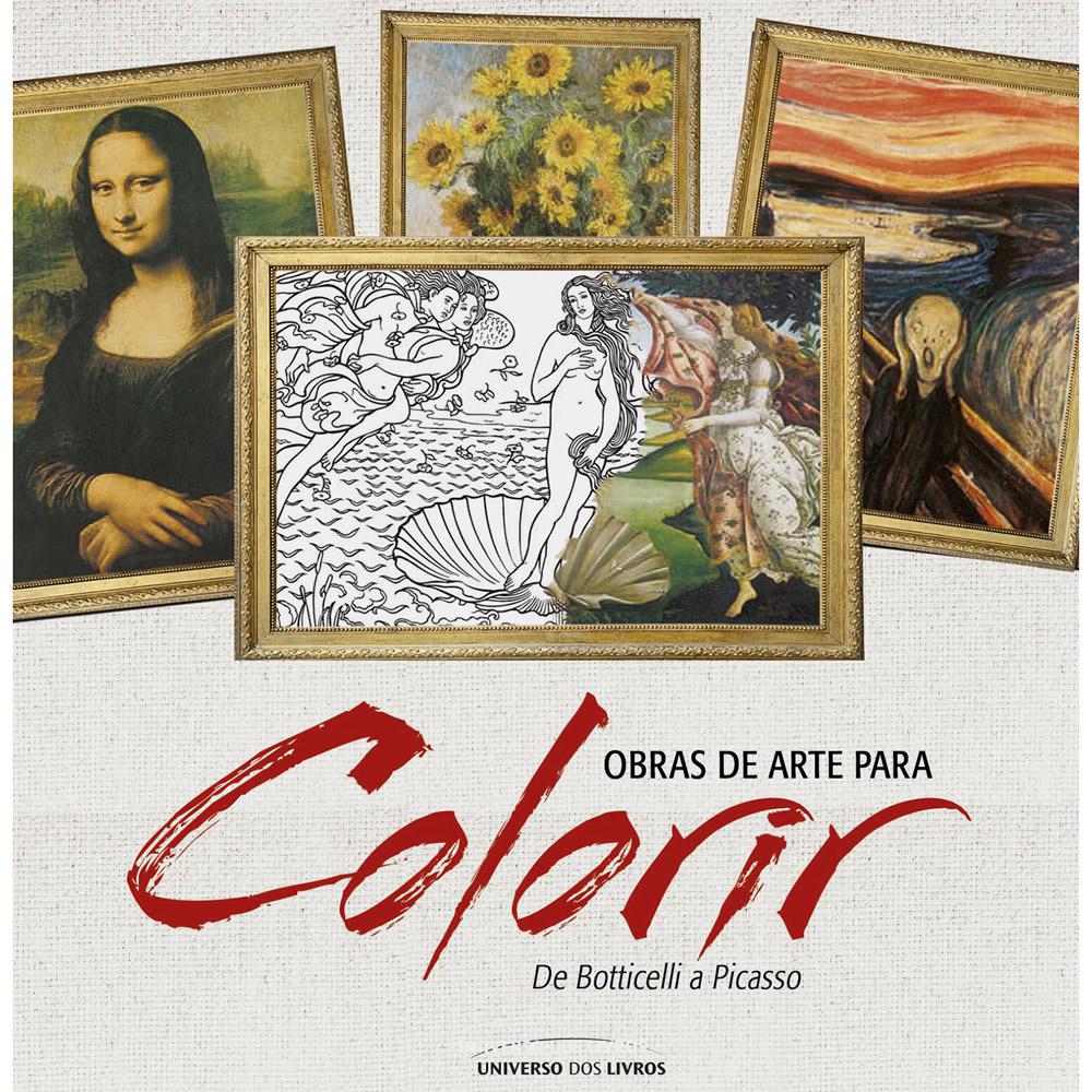 Livro para Colorir - Obras de Arte para Colorir: De Botticelli a Picasso é bom? Vale a pena?
