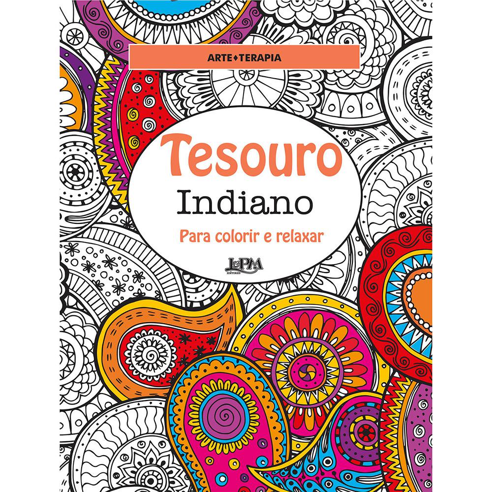Livro para Colorir - Tesouro Indiano: Para Colorir e Relaxar é bom? Vale a pena?