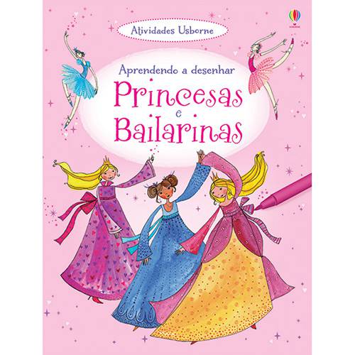 Livro - Princesas e Bailarinas: Aprendendo a Desenhar é bom? Vale a pena?