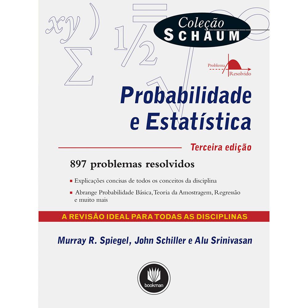 Livro - Probabilidade e Estatística - Coleção Schaum é bom? Vale a pena?