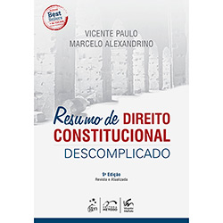 Livro - Resumo de Direito Constitucional Descomplicado é bom? Vale a pena?