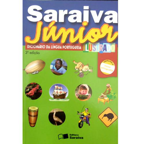 Livro - Saraiva Júnior - Dicionário da Língua Portuguesa Ilustrado - Conforme Nova Ortografia é bom? Vale a pena?