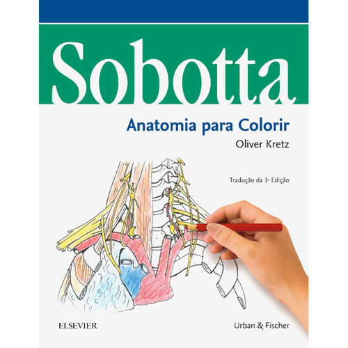 Livro - Sobotta Anatomia para Colorir é bom? Vale a pena?