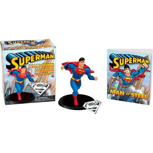 Livro - Superman: Collectible Figurine and Pendant Kit é bom? Vale a pena?