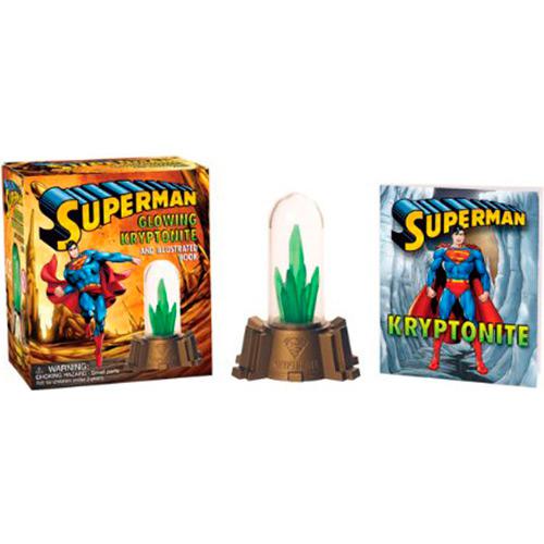 Livro - Superman: Glowing Kryptonite and Illustrated Book é bom? Vale a pena?