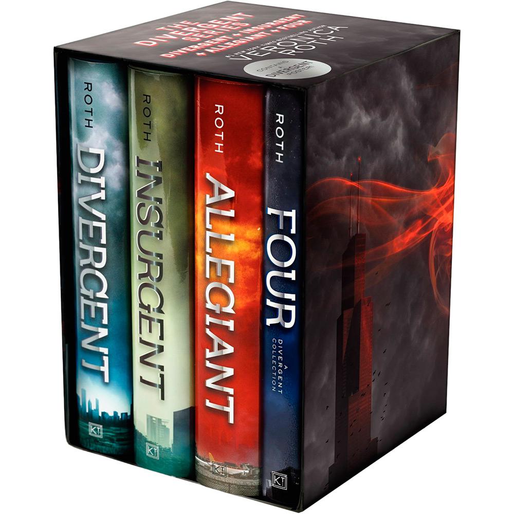 Livro - The Divergent Series Box Set: Divergent, Insurgent, Allegiant, Four é bom? Vale a pena?