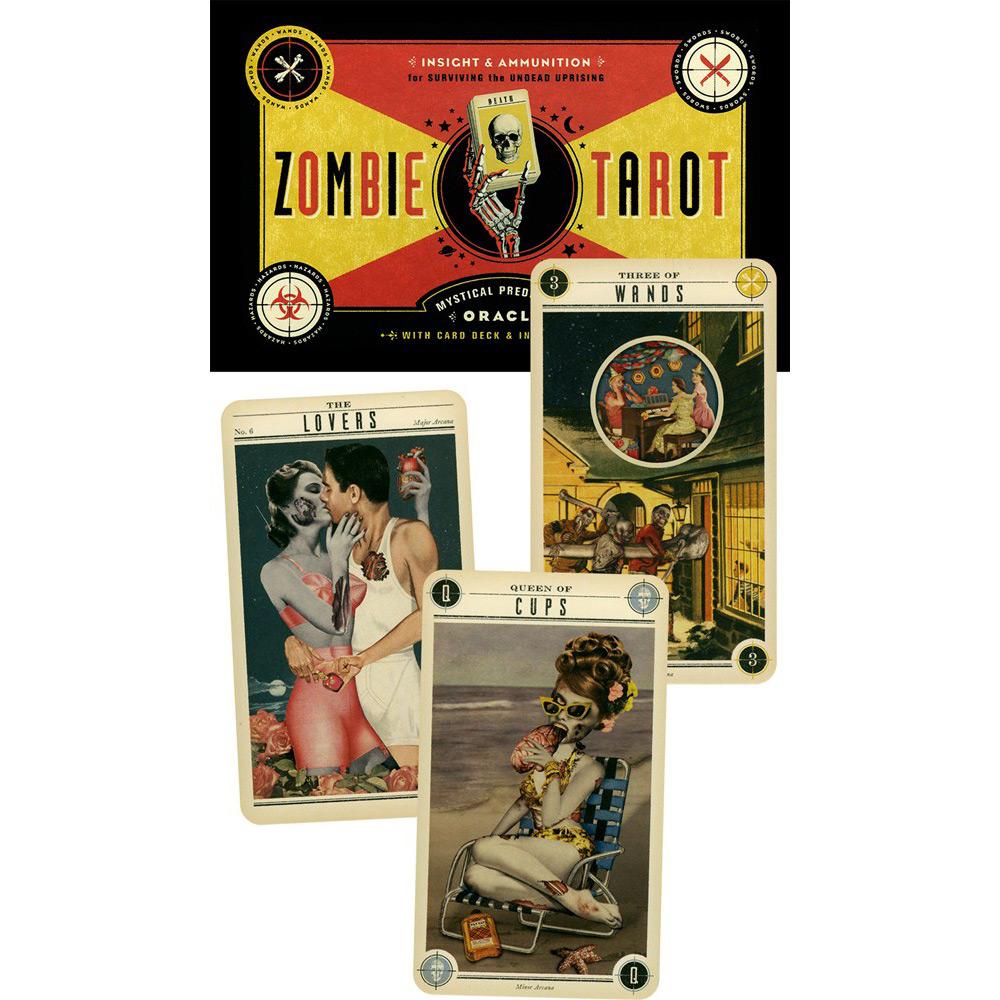 Livro - The Zombie Tarot: An Oracle Of The Undead With Deck And Instructions é bom? Vale a pena?