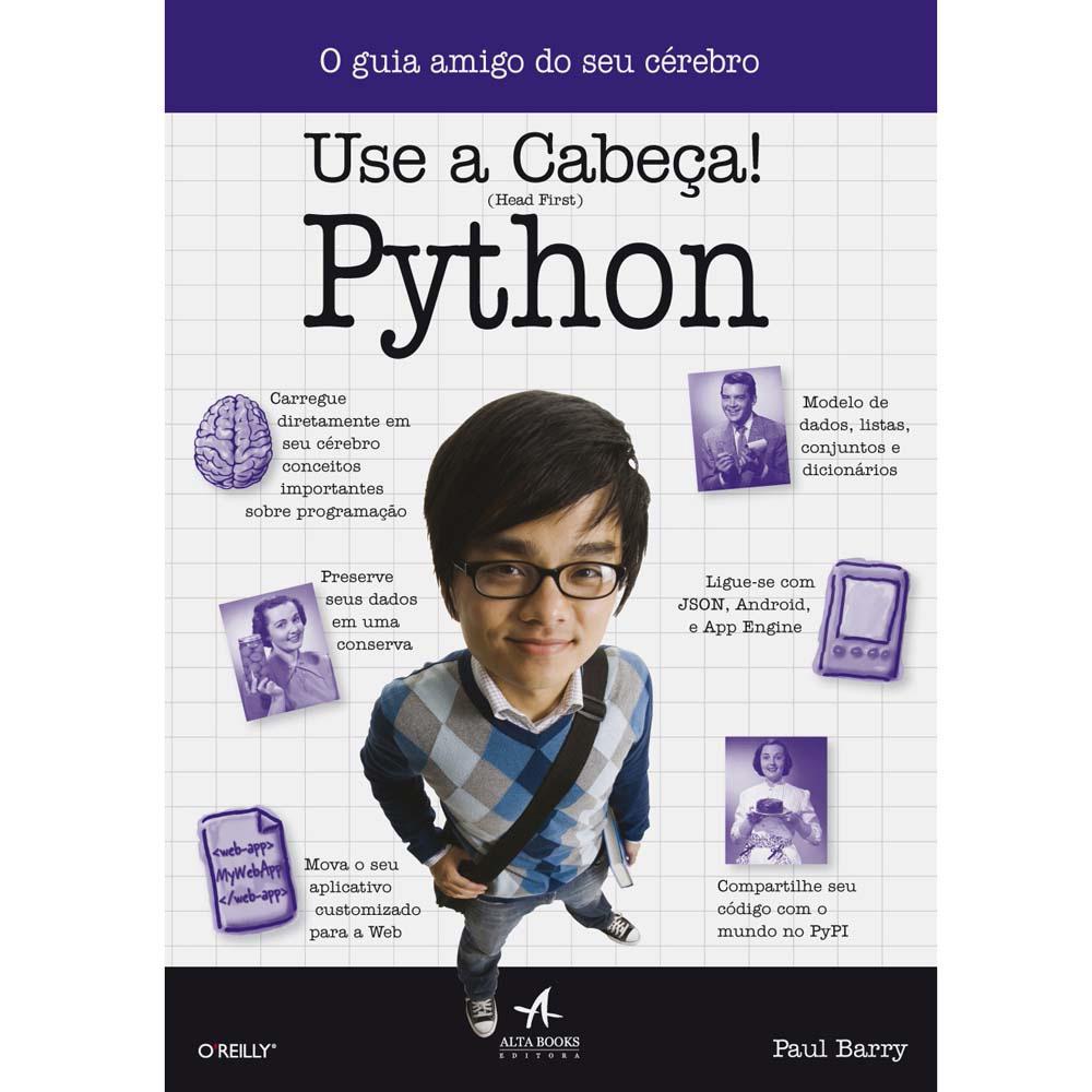 Livro - Use a Cabeça! Python é bom? Vale a pena?